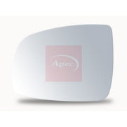 Apec Exterior Wing Mirror Glass Left fits Nissan Note 2006-2012 1.4 1.5 1.6