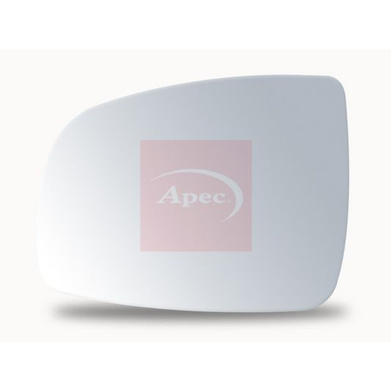 Apec Exterior Wing Mirror Glass Left fits Nissan Note 2006-2012 1.4 1.5 1.6
