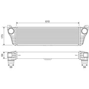 Valeo Intercooler (Charge Air Cooler) 818322
