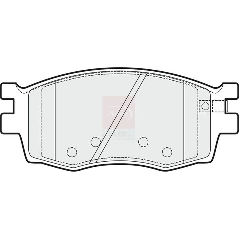 Apec Front Brake Pad Set PD3207