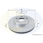 Comline Front & Rear Brake Discs & Pads fits Toyota Celica 1999-2005 1.8