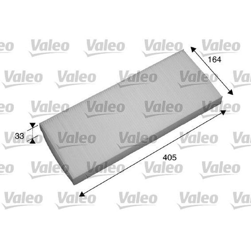 Valeo Cabin Air Filter (Pollen Filter) 698738