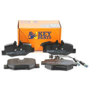 Key Parts 4 x Rear Brake Pad Set fits Mercedes-Benz Viano 2003-2007