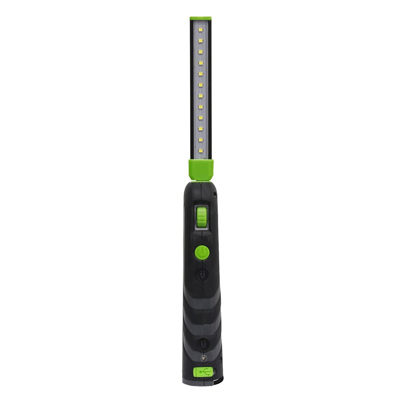 Sealey LED1801 12 SMD LED + 1 SMD LED Lithium-ion Rechargeable Slim Folding Insp Sealey  - Dynamic Drive