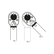 Teng Tools SSH04 Safety Harness Spring Hook/Rope Lock 1.45m Teng Tools - Dynamic Drive