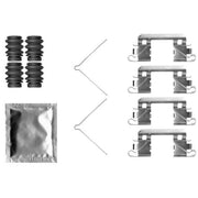 Mintex Brake Pad Accessory Fitting Kit Front fits Honda Jazz IV 2015 on 1.3