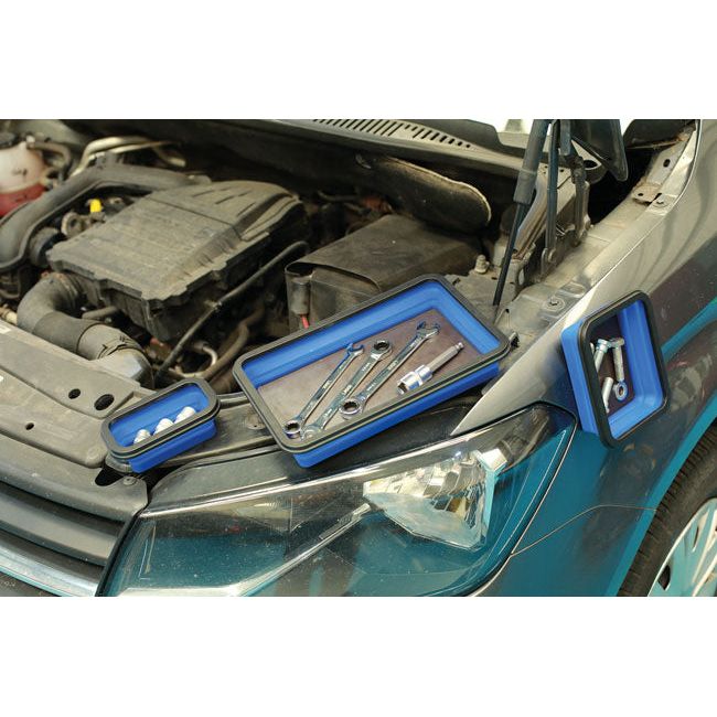 Laser Magnetic Parts Tray Set 3pc - 8755 Laser - Dynamic Drive