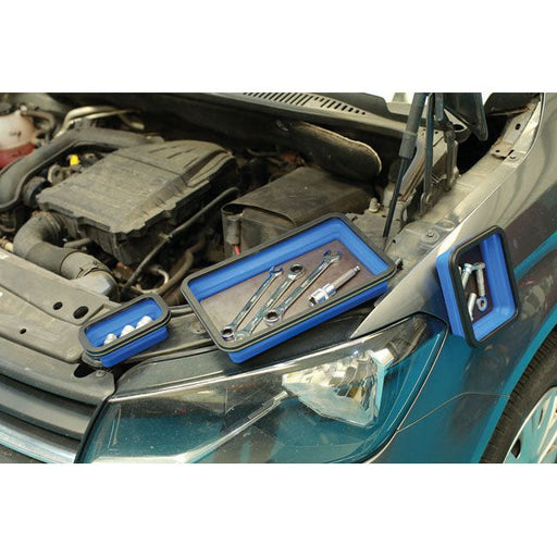 Laser Magnetic Parts Tray Set 3pc - 8755 Laser - Dynamic Drive