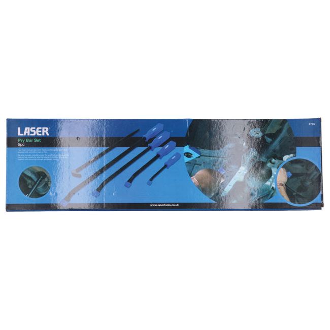 Laser Pry Bar Set 5pc 8759 Laser - Dynamic Drive