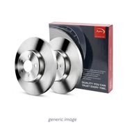 Apec 2 x Rear Perforated/Vented Brake Discs DSK3865