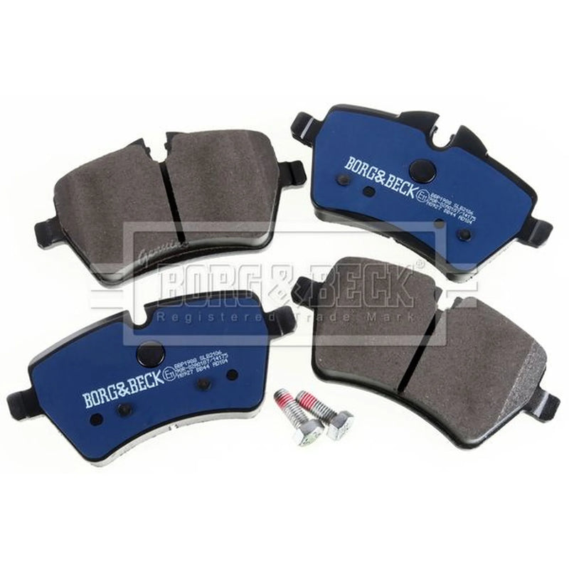 Borg & Beck Front & Rear Brake Discs & Pads fits Mini Mini 2003-2006