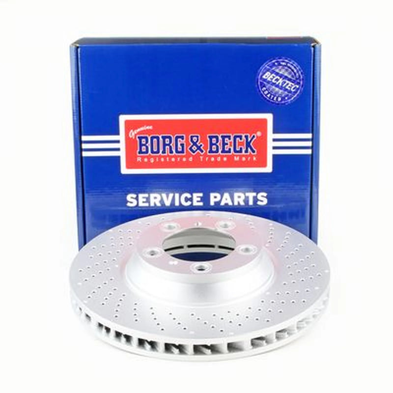 Borg & Beck 2 x Front / Brake Discs BBD6061S