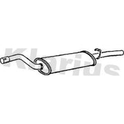 Klarius Box With Tail Pipe Rear fits Ford Granada II 1977-1985 2.3 2.8