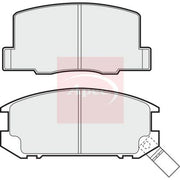 Apec Rear Brake Vented Discs & Pads fits Toyota MR2 II 1989-2000 2.0