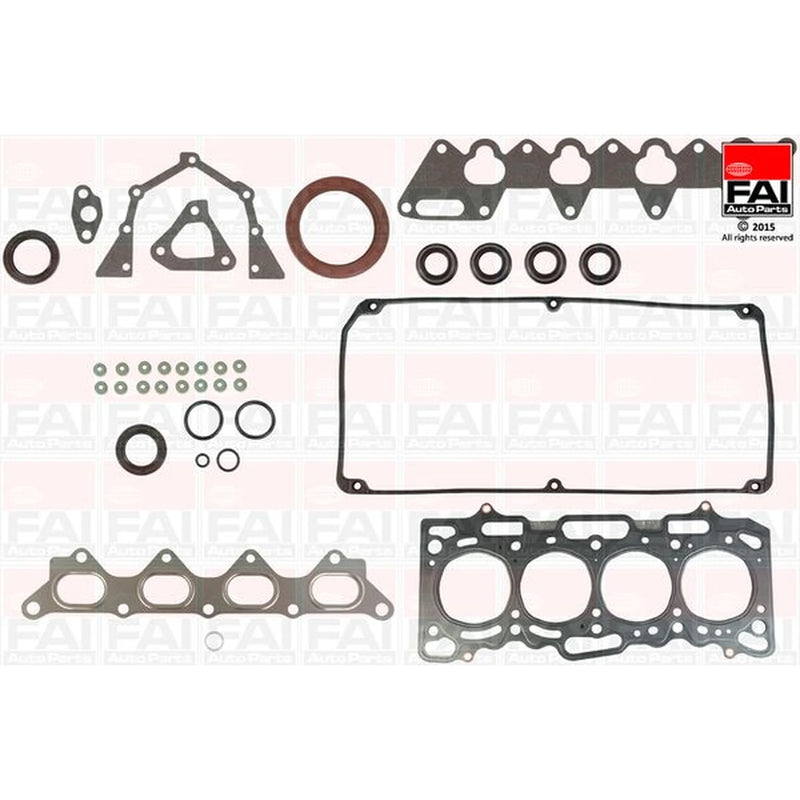 FAI Full Gasket Set fits Mitsubishi Carisma 2000-2004 1.3