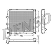 Denso Engine Radiator DRM23011