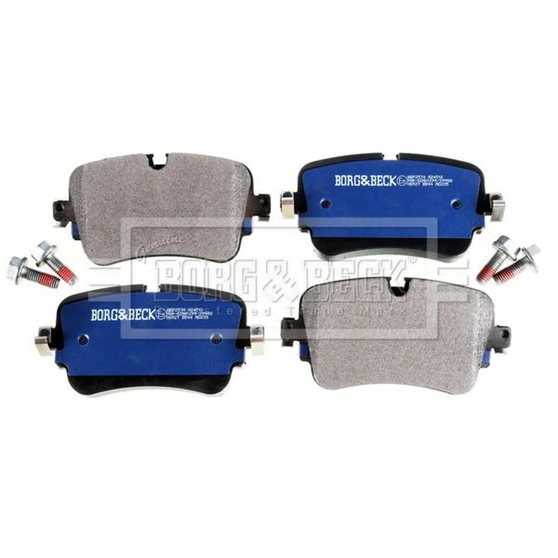 Borg & Beck Front & Rear Brake Discs & Pads fits Audi A8 D5 2018-2019