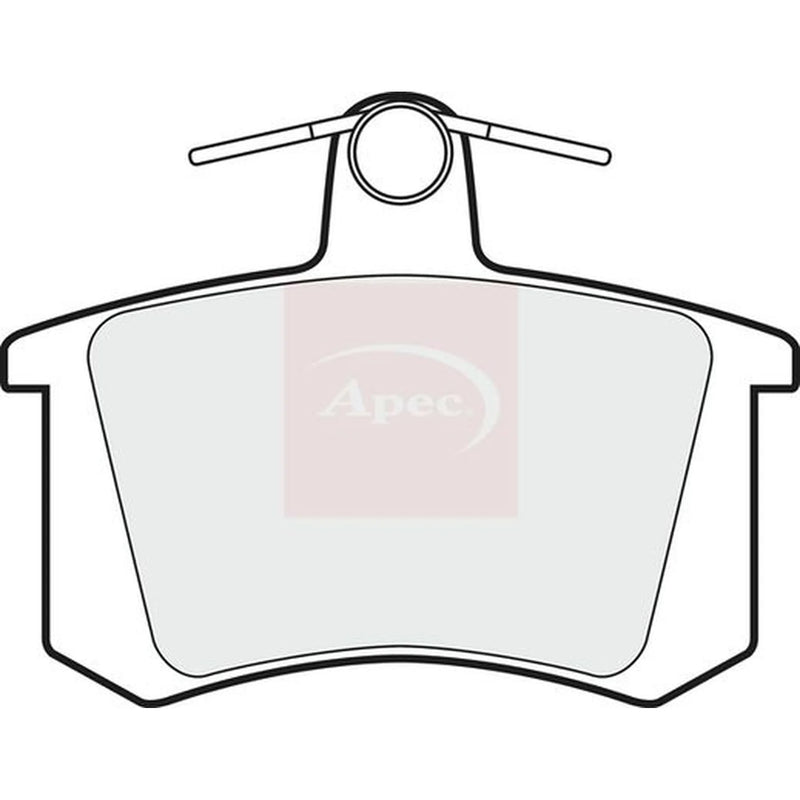 Apec Rear Brake Pad Set PAD827