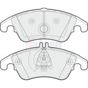 Fahren Front & Rear Brake Discs & Pads fits Mercedes-Benz E-Class T-Model