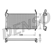 Denso Air Conditioning Condenser DCN09013