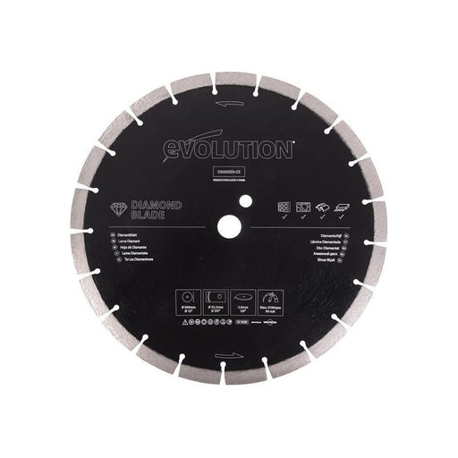 Evolution General Purpose Diamond Blade 300 x 22.2mm Evolution - Dynamic Drive