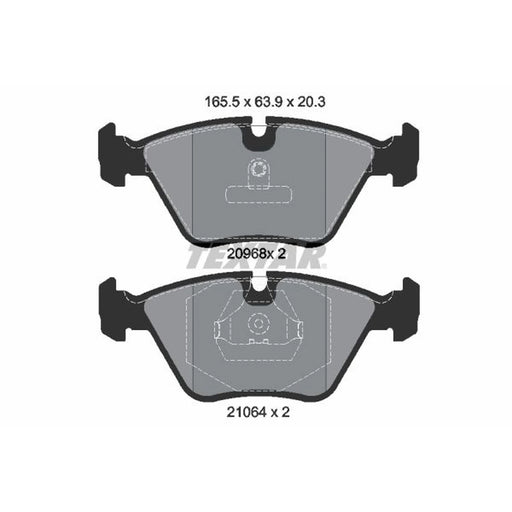 Textar Front Brake Pad Set 2096801