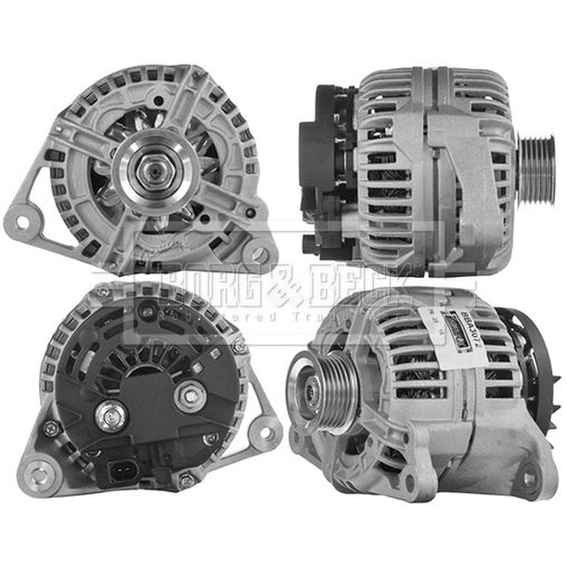 Borg & Beck Car Alternator 12V fits Porsche 911 1997-2005 3.4 3.6