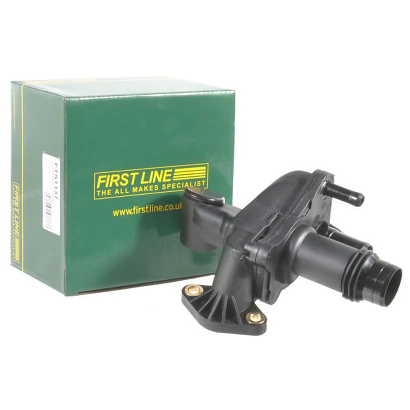 First Line Coolant Flange Housing Connector fits Jaguar Xf I 2008-2015 2.7 3.0