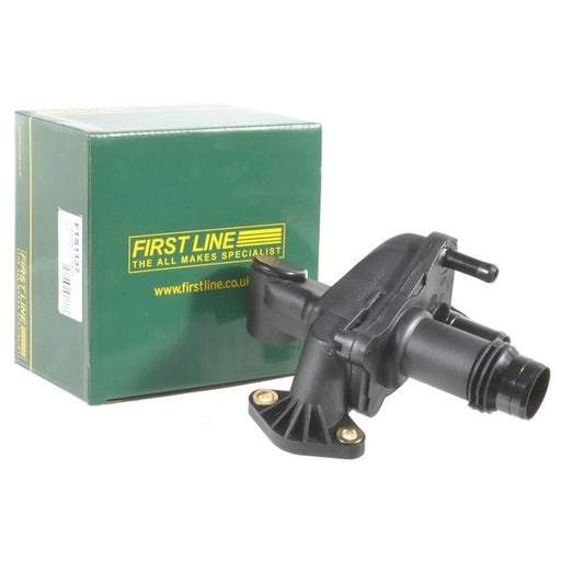 First Line Coolant Flange Housing Connector fits Jaguar Xf I 2008-2015 2.7 3.0