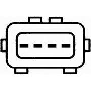 Hella MAF Sensor (Mass Air Flow) fits Renault Laguna I 1997-2001 1.9