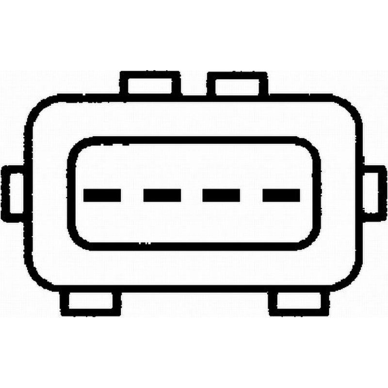 Hella MAF Sensor (Mass Air Flow) fits Renault Laguna I 1997-2001 1.9