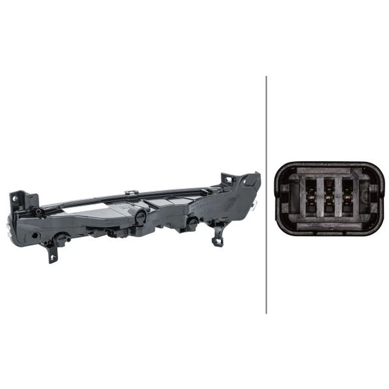 Hella Daytime Running Light LED Left 2PT 010 680-011