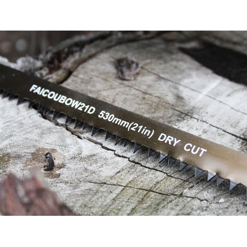 Faithfull Countryman Dry Cut Bowsaw Blade 530mm (21in) Faithfull - Dynamic Drive