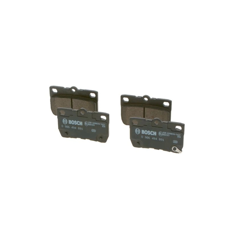 Bosch Front & Rear Pads fits Lexus Gs 2005-2011