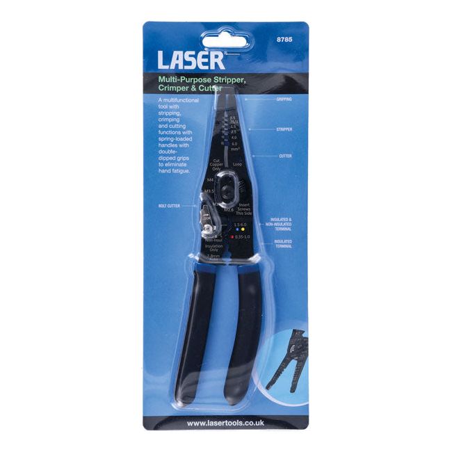 Laser Multi-Purpose Stripper, Crimper & Cutter Laser - Dynamic Drive