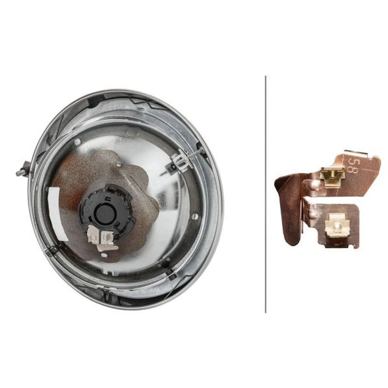 Hella Headlight Headlamp T4W Right