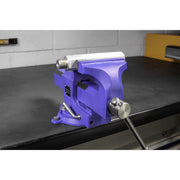 Sealey Vice 100mm Quick Action Swivel Base SG Iron QAVE100 Sealey - Dynamic Drive
