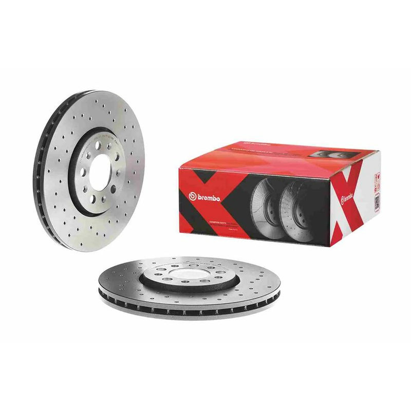 Brembo Xtra Front / & Rear / Brake Discs & Pads fits Audi A1 2010-2015