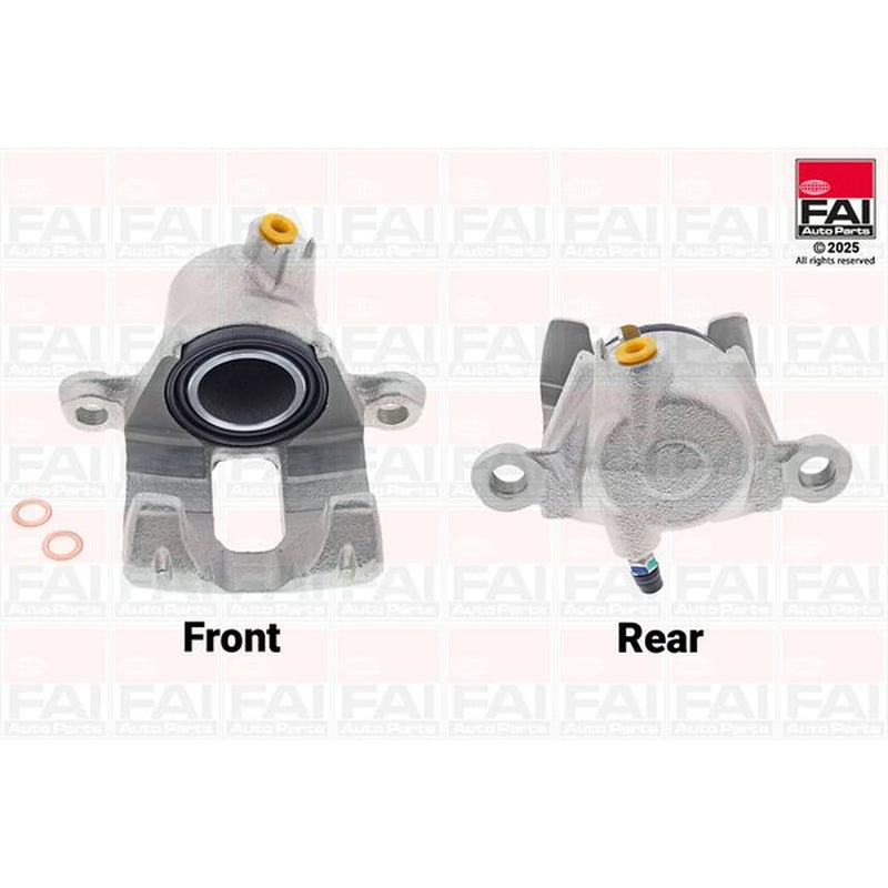 FAI Brake Caliper Assembly Rear Left fits Toyota Land Cruiser 2011 on 3.0