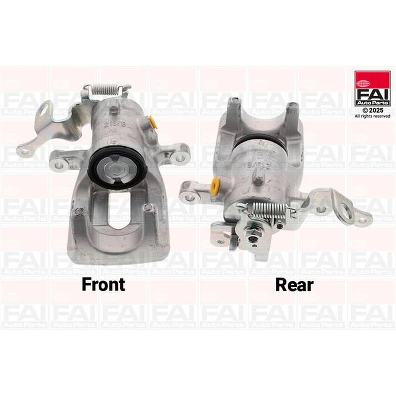 FAI Brake Caliper Assembly Rear Right fits Citroën Mpv 2008-2021 1.6