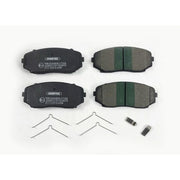 Juratek Front & Rear Pads fits Mitsubishi Shogun Sport III 2015 on 2.4