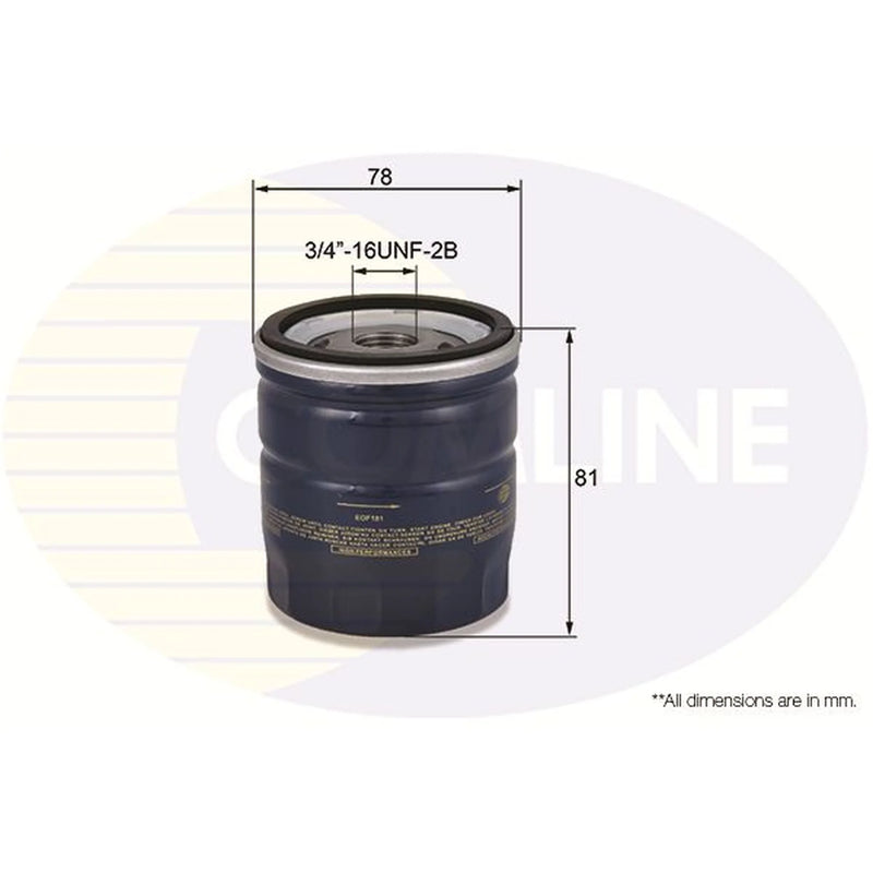 Comline Full Service Kit with Air, Oil, Fuel & Cabin Filters fits Volvo V70 III