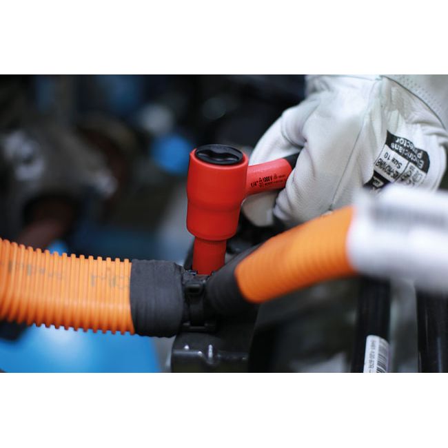 Laser Insulated Socket Set 1/4"D 13pc Laser - Dynamic Drive
