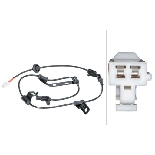 Hella ABS Wheel Speed Sensor Rear Right fits Hyundai IX35 2009-2015 1.6 1.7 2.0