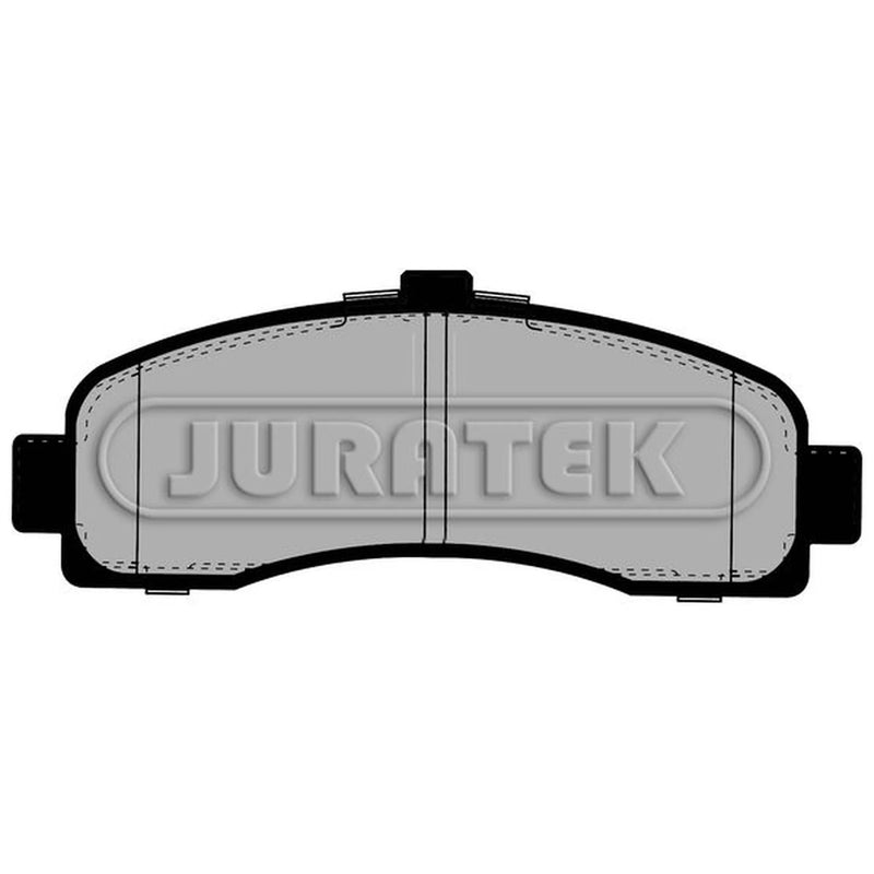 Juratek Front Brake Pad Set fits Nissan Micra II 1992-2003 1.0 1.3 1.4