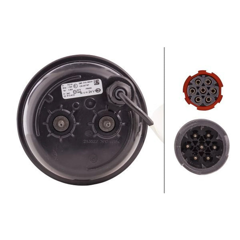 Hella Tail Light / Lamp P21W Left