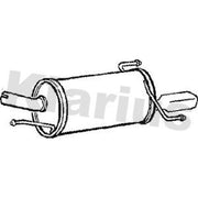 Klarius Box With Tail Pipe Rear fits Opel Corsa C 2000-2009 1.4