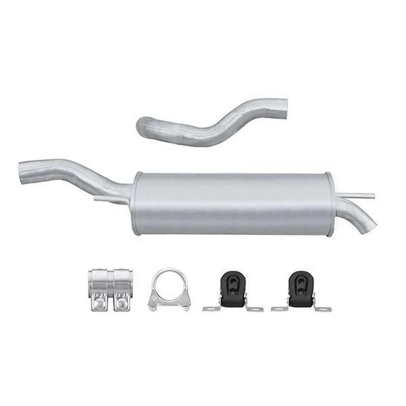 Hella End Silencer Rear fits VW Polo 1999-2001 1.4 1.7 1.9