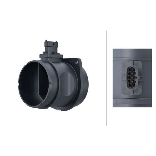 Hella MAF Sensor (Mass Air Flow) Left 8ET 358 166-611