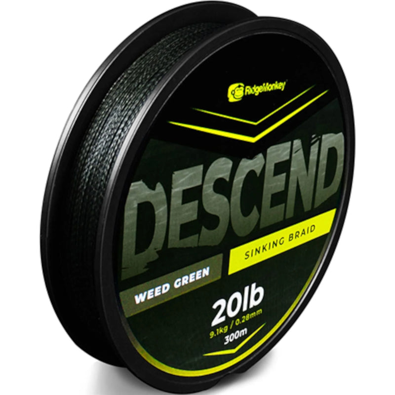 RidgeMonkey Descend Sinking Braid 0.28mm/20lb 300m - RMT329